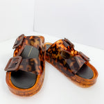 Julio Tortoise Vinyl Sandal Dolce Vita 