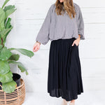 Juniper Black Gingham Bomber Jacket Entro