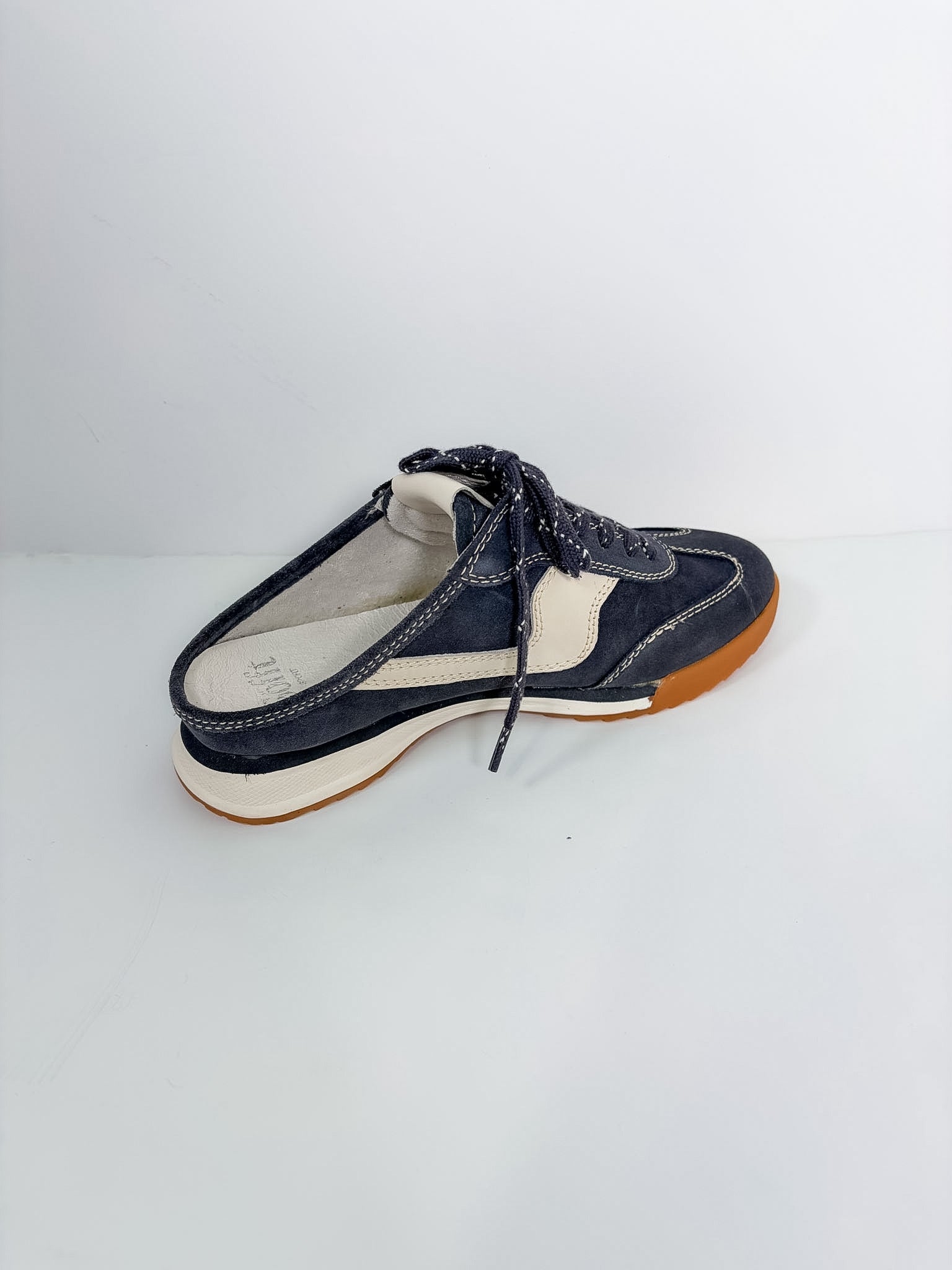 Kassie Midnight Navy Slide Sneaker - A6 Accessories - Shoes - Sandals - Clover + Bee