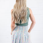 Katy Spruce Sweater Tank Be Cool