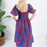 Kimmie Rugby Stripe Maxi Dress Entro