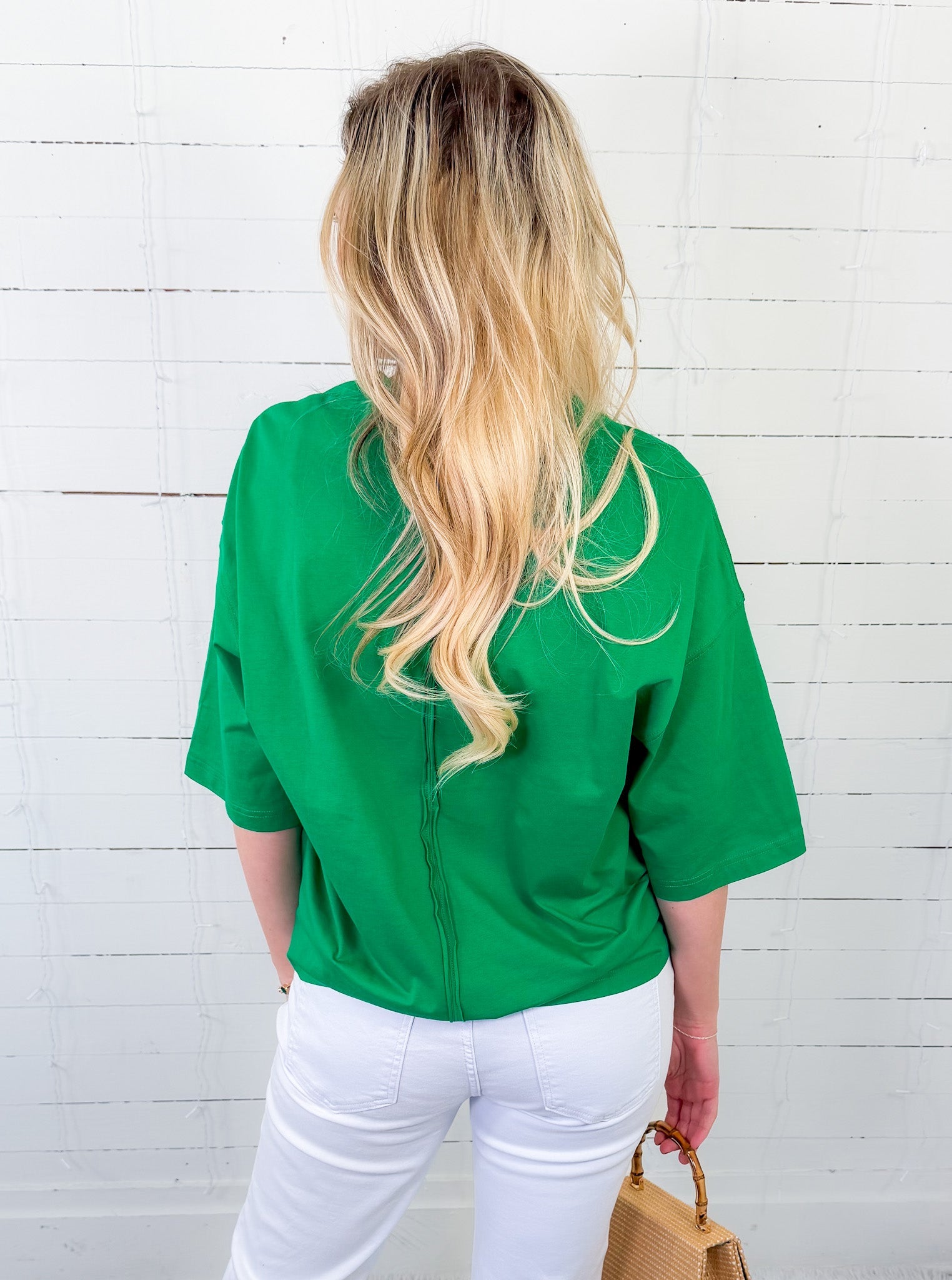 Kingsley Shamrock Knit Top Entro
