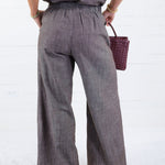 Knox Chestnut Wide Leg Pant Adrienne