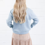 Laurel Dusty Blue Fish Sweater Wishlist