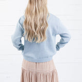 Laurel Dusty Blue Fish Sweater Wishlist