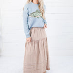 Laurel Dusty Blue Fish Sweater Wishlist