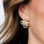 Laurel Sculptural Knot Earrings