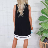 Lola Black Mini Shift Dress THML 