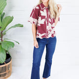 Lorna Wine Scallop Edge Top Entro