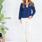 Lula Auburn Top Mary Square