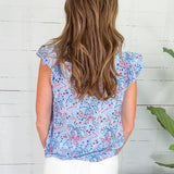 Lydia Star Spangled Top Mary Square