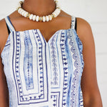 Lyndi Blues Patchwork Sun Dress THML