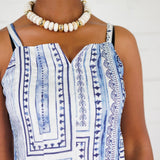 Lyndi Blues Patchwork Sun Dress THML