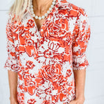 Maggie Oaks Addison Fall Fires Mini Dress