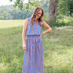 Maggie Oaks Aubrey Auburn Bubble Hem Top