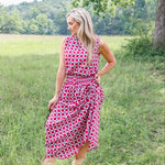 Maggie Oaks Ellie Alabama Smocked Waist Skirt