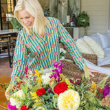 Maggie Oaks Mia Stripes + Floral Top