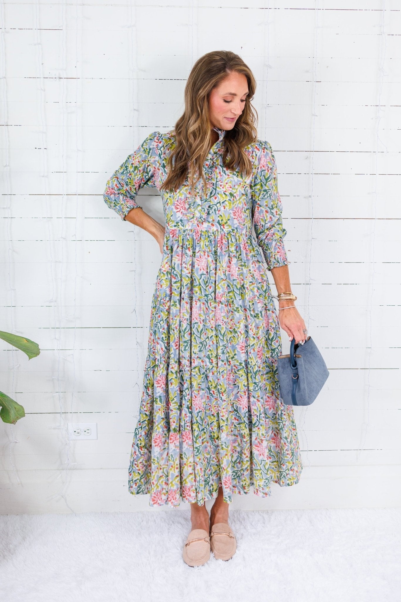 Maggie Oaks Shannon Abstract Maxi Dress