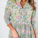 Maggie Oaks Shannon Abstract Maxi Dress