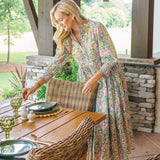 Maggie Oaks Shannon Abstract Maxi Dress