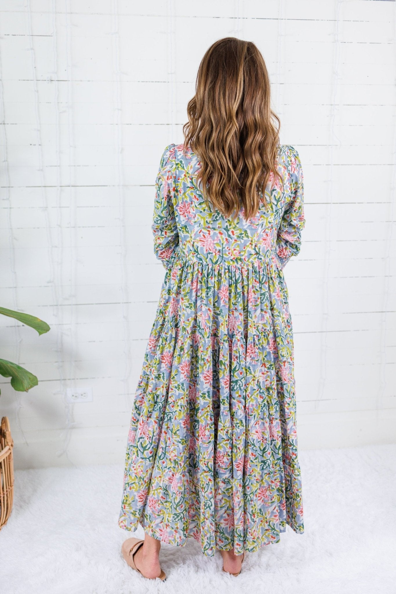 Maggie Oaks Shannon Abstract Maxi Dress