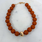 Marjorie Game Day Gumball Beaded Necklace