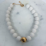 Marjorie Game Day Gumball Beaded Necklace