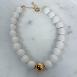 Marjorie Game Day Gumball Beaded Necklace