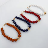 Marjorie Game Day Gumball Beaded Necklace