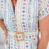 Mary Lou French Cottage Floral Maxi Dress Karlie