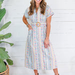 Mary Lou French Cottage Floral Maxi Dress Karlie