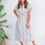 Mary Lou French Cottage Floral Maxi Dress Karlie