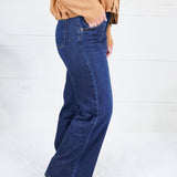 Maya Angelically Wide Leg Jeans Kut