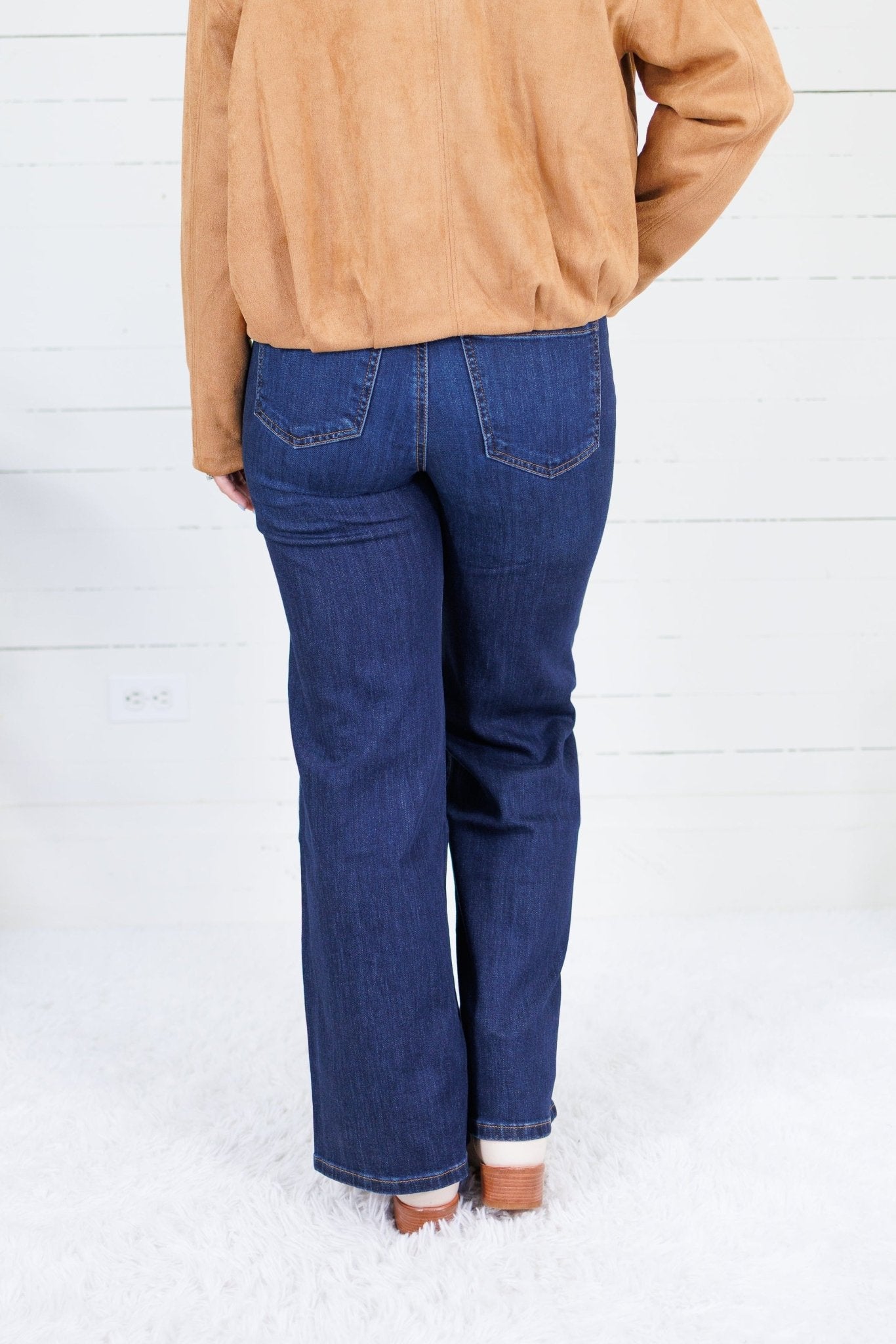 Maya Angelically Wide Leg Jeans Kut