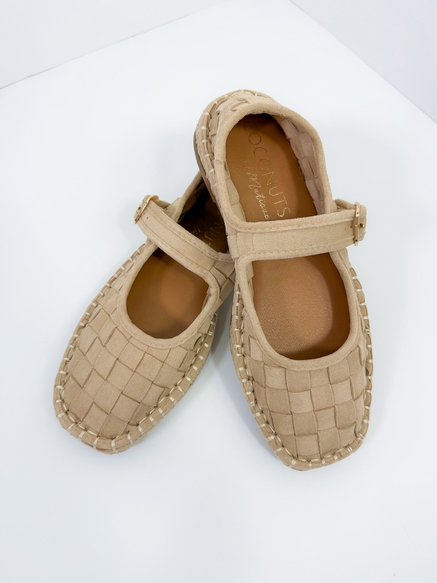 Meg Natural Woven Spring Shoe
