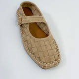 Meg Natural Woven Spring Shoe