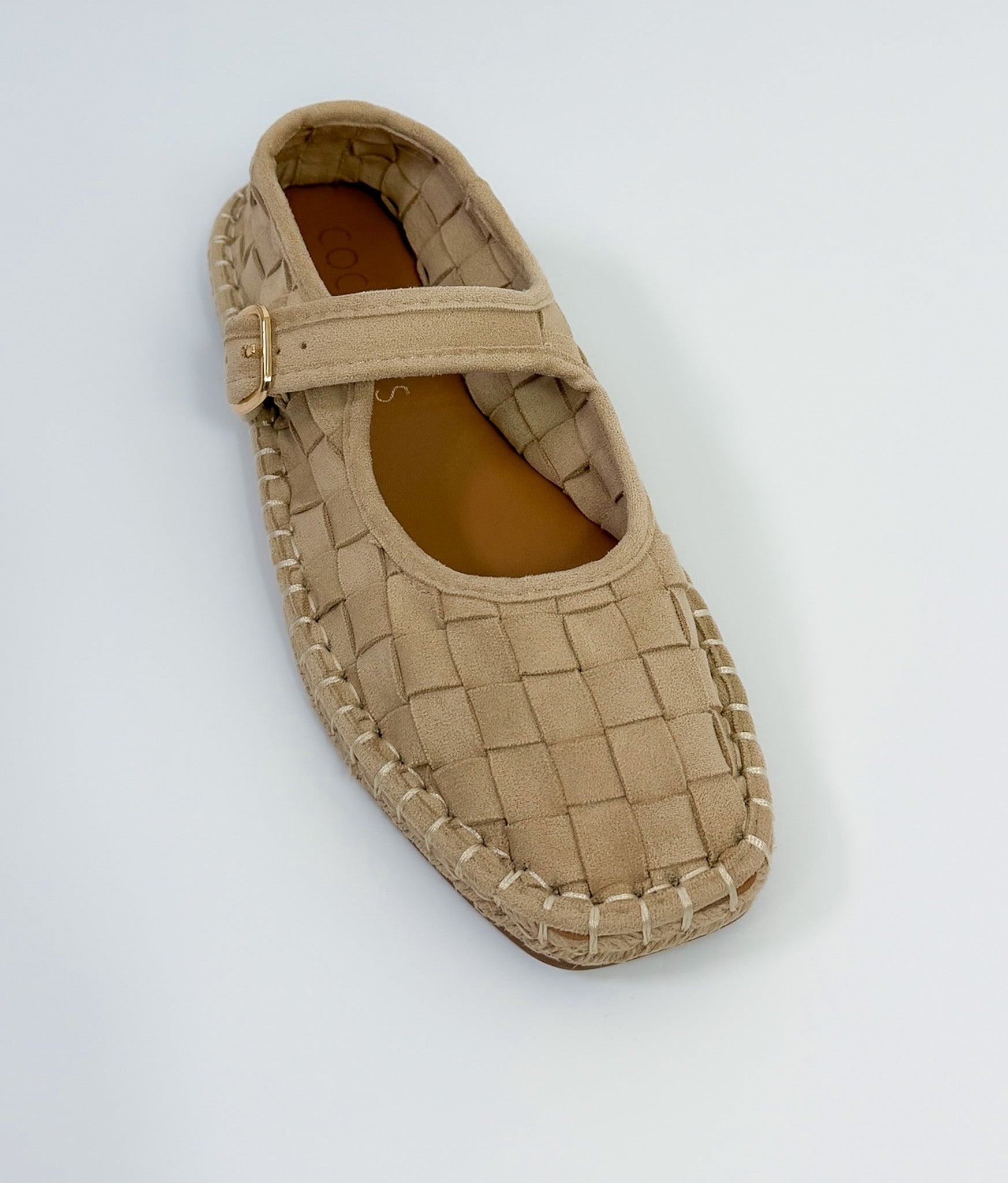 Meg Natural Woven Spring Shoe