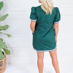 Miles Hunter Sport Trimmed Mini Dress Entro