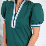 Miles Hunter Sport Trimmed Mini Dress Entro
