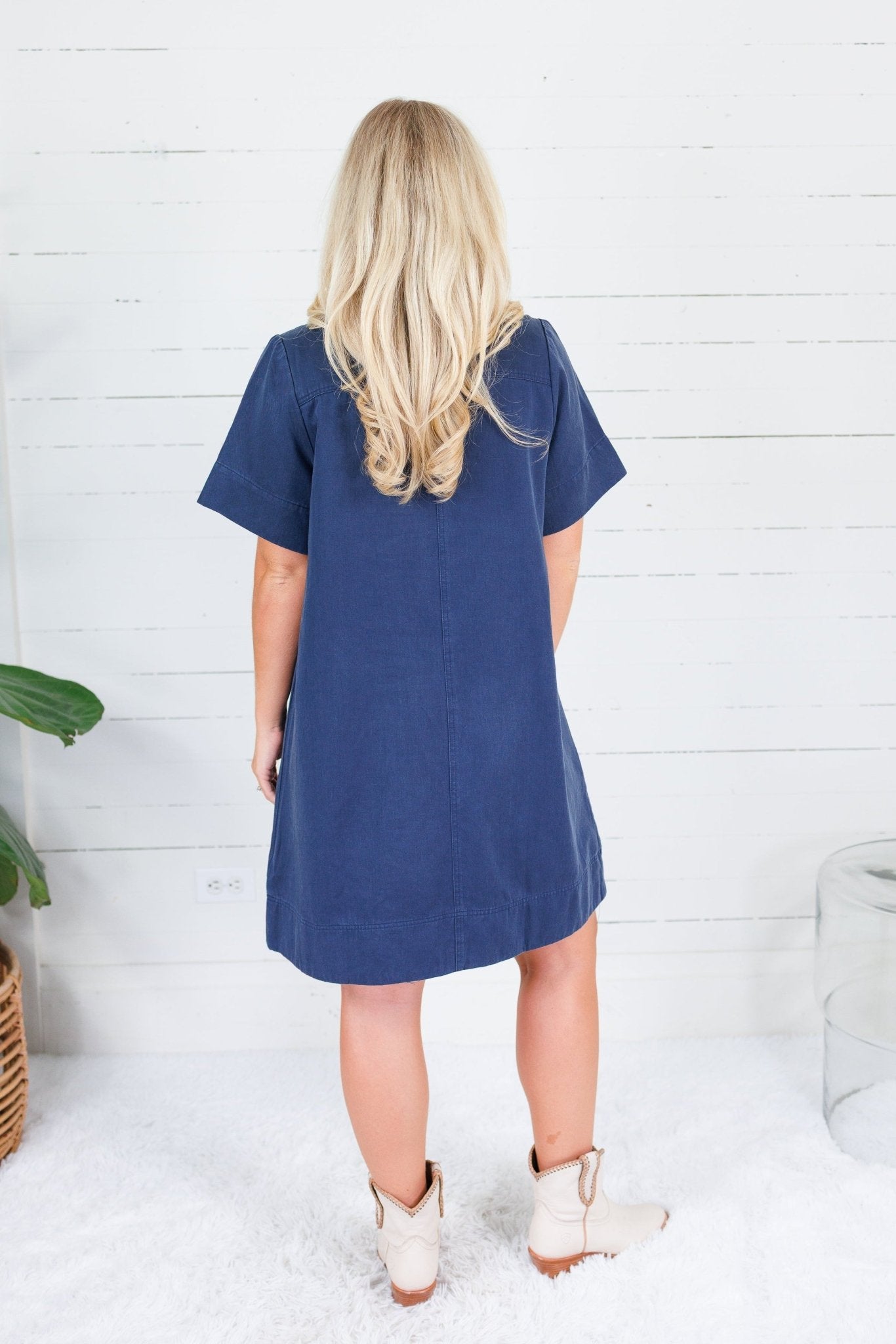 Navy Jodie Dress Jodifl