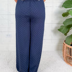 Nelda Navy Polka Dot Pants Molly Bracken