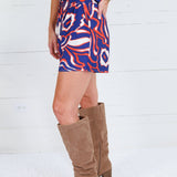 Newton Navy + Orange Shorts Spin USA