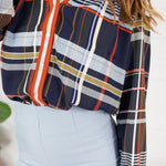 Nobert Fall Plaid Top THML