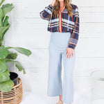 Nobert Fall Plaid Top THML