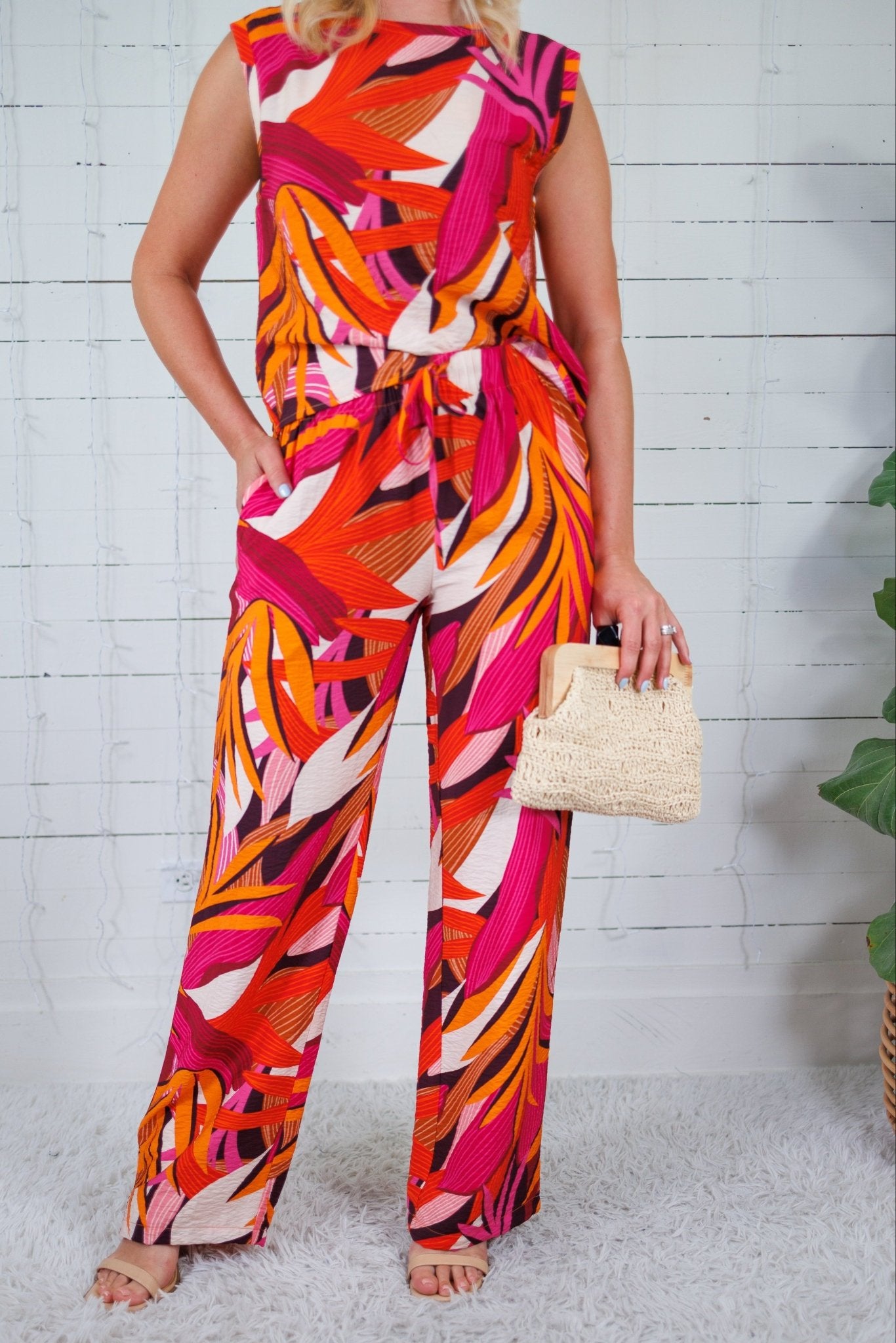 Palma Multi Marquise Pants Molly Bracken 