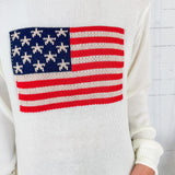 Patriot White Flag Sweater Sunday Edition
