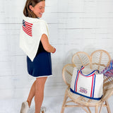 Patriot White Flag Sweater Sunday Edition