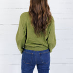 Patsy Lime Green Turtleneck Sweater Molly Bracken