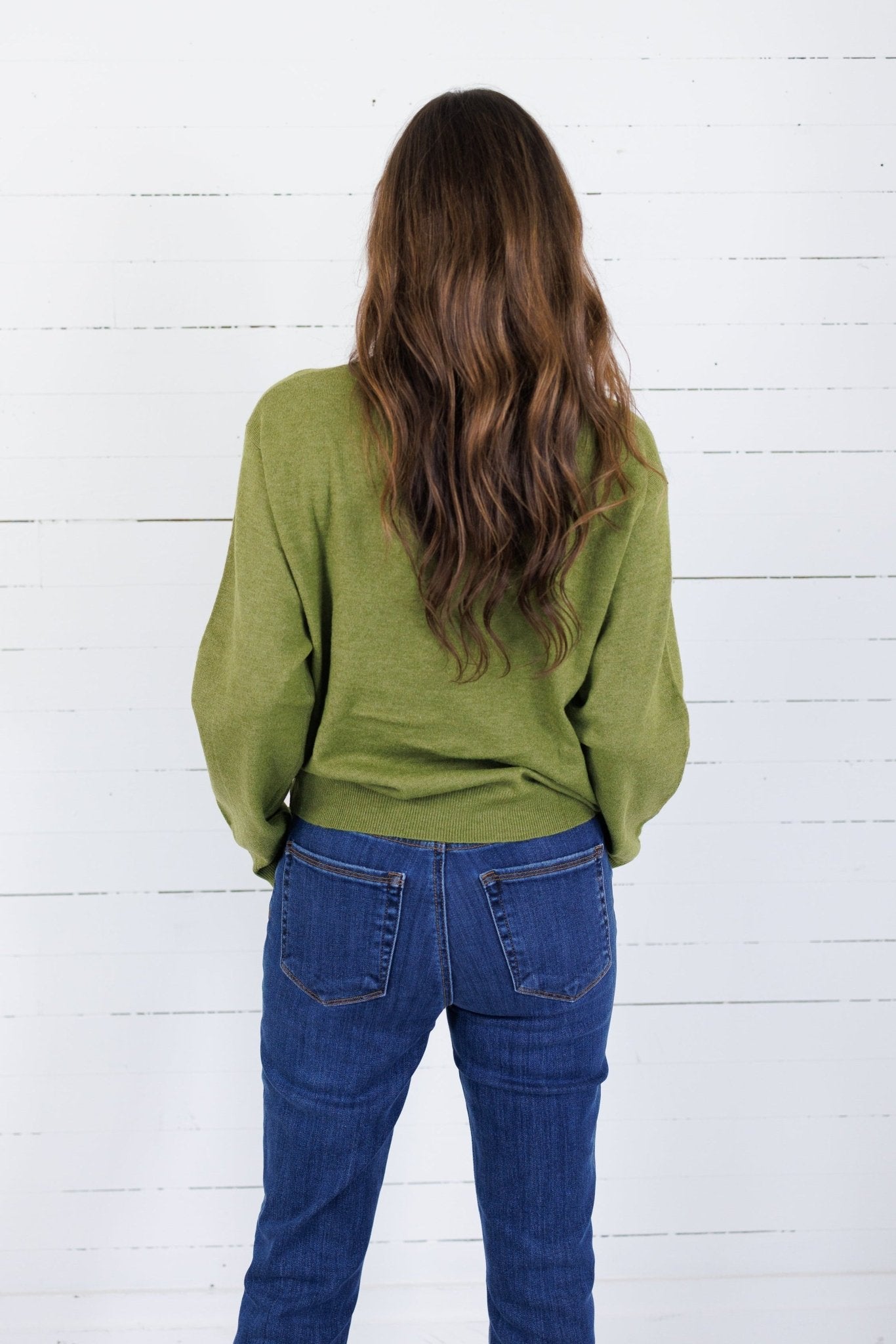 Patsy Lime Green Turtleneck Sweater Molly Bracken