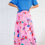Paula Blue Boxy Sweater GLAM